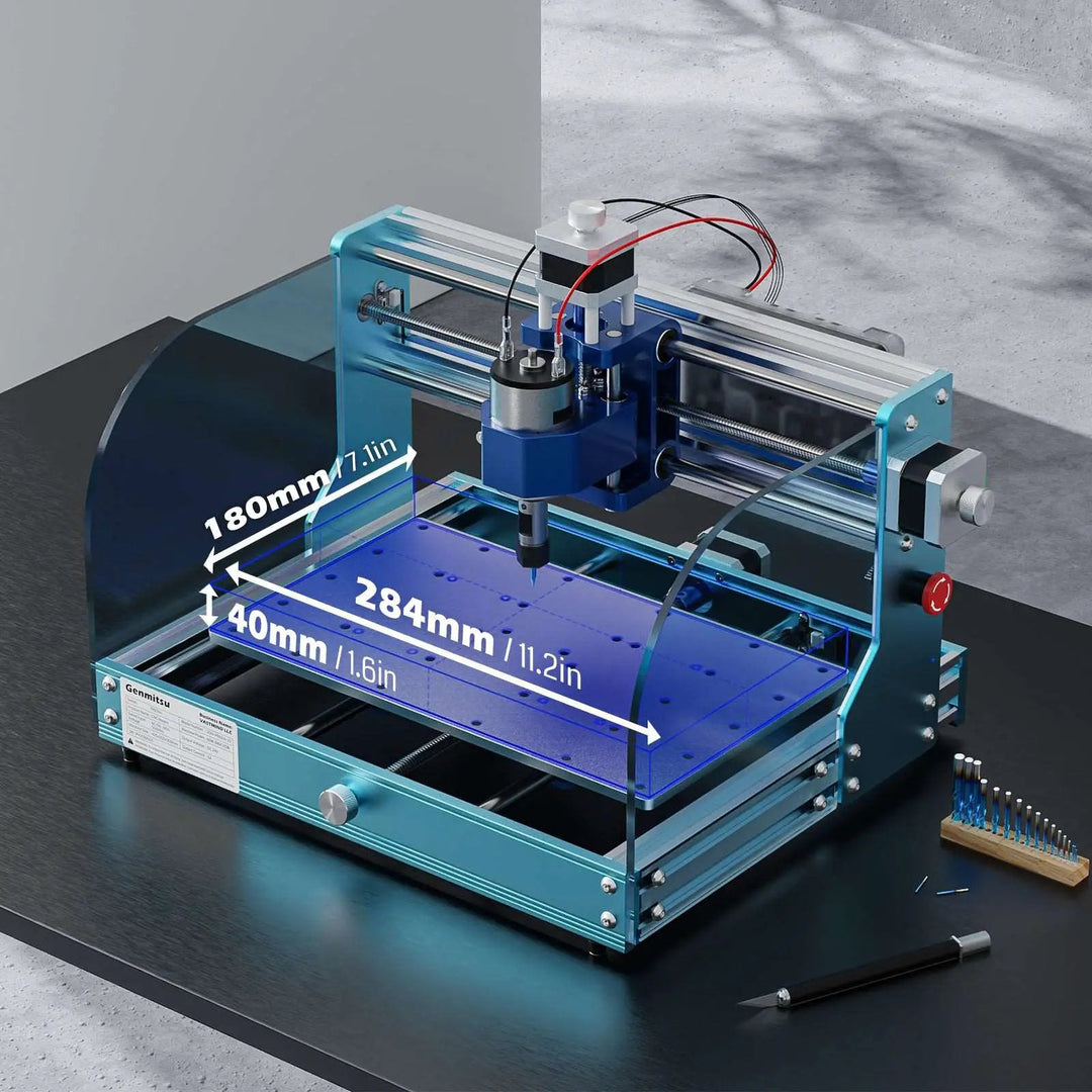 3018-PROVer V2 Desktop CNC Router Kit, Semi Assembled For Entry Level User by SainSmart.com