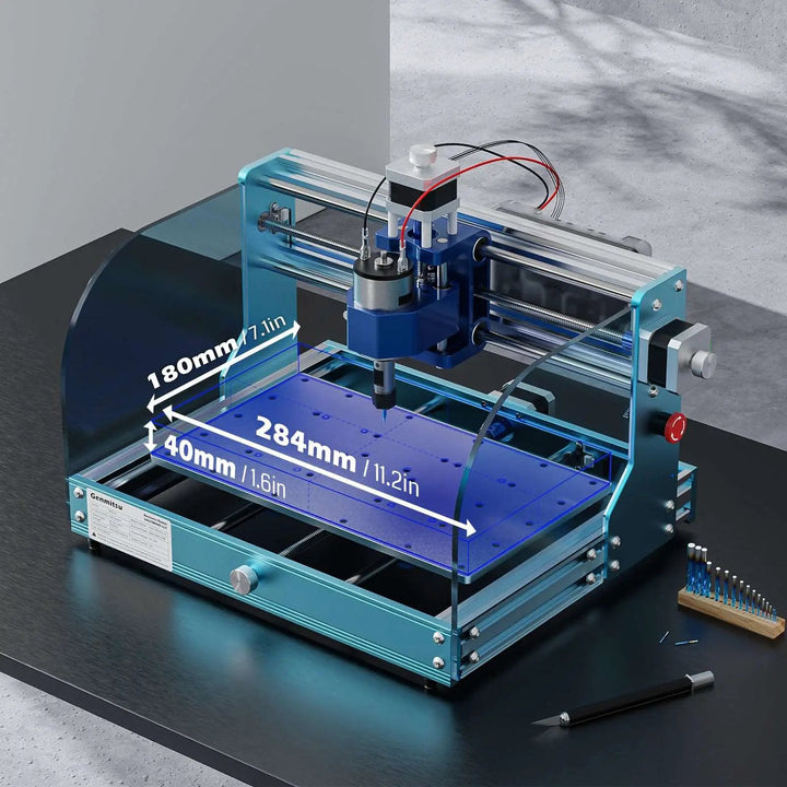 3018-PROVer V2 Desktop CNC Router Kit, Semi Assembled For Entry Level User by SainSmart.com