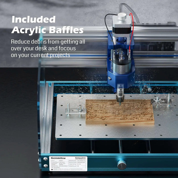 3018-PROVer V2 Desktop CNC Router Kit, Semi Assembled For Entry Level User by SainSmart.com