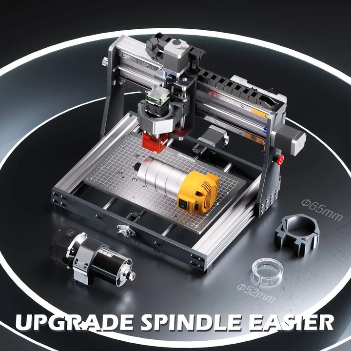 3020-PRO Ultra Desktop CNC Router, 710W Spindle for Metal Carving and Cutting by SainSmart.com