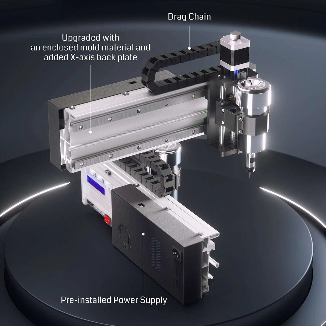 3020-PRO MAX V2 CNC Router for Metal Carving and Cutting by SainSmart.com