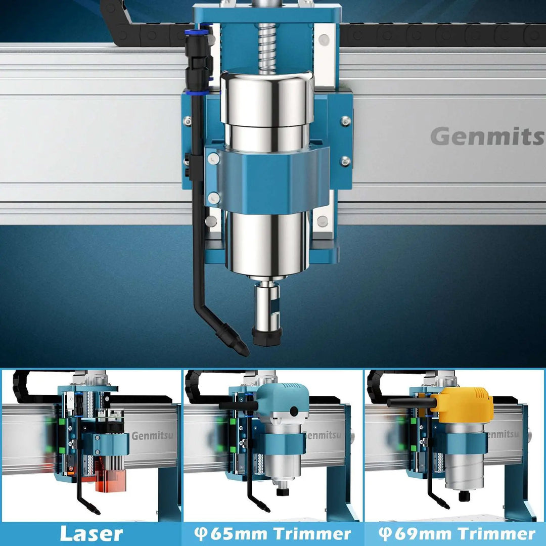 3030-PROVer Ultra Desktop CNC Router for High Precision Metalworking, with Linear Guide & Ball Screw Motion by SainSmart.com