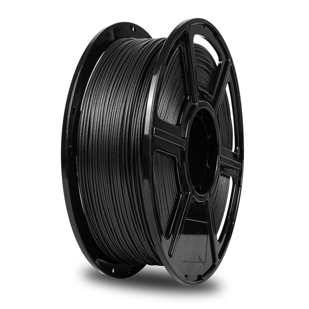 Carbon Fiber PLA Filament 1.75Mm, 1Kg/2.2Lbs PLA Carbon 3D Printer Filament, Black