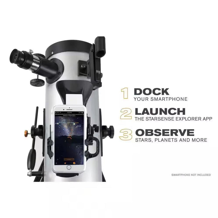 Celestron Starsense Explorer Lt 114Az Smartphone App-Enabled Newtonian Reflector Telescope by Celestron