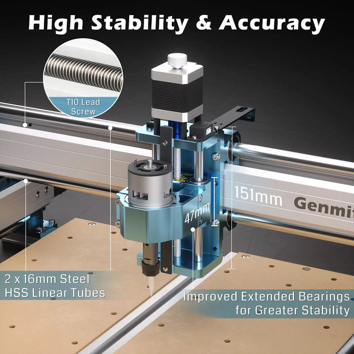 4040-PRO Desktop CNC Router Machine for Carving and Cutting by SainSmart.com