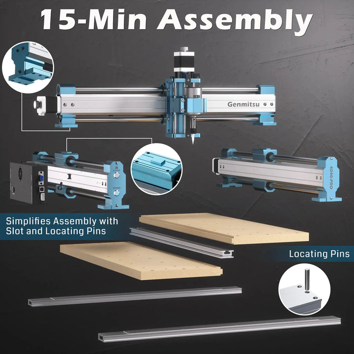 4040-PRO Desktop CNC Router Machine for Carving and Cutting by SainSmart.com