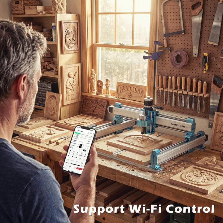 4040-PRO Desktop CNC Router Machine for Carving and Cutting by SainSmart.com