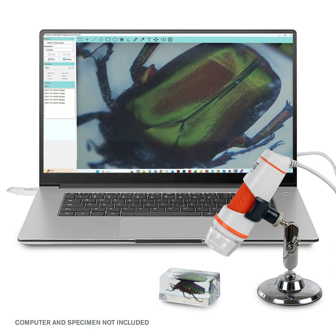 Celestron Labs Digital 2MP Handheld Microscope by Celestron