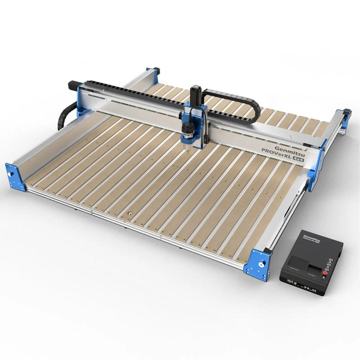 PROVerXL 4x4 CNC Router Machine with Vectric Software, Support Dual Z-Axis, Closed-loop Stepper Motor, Ball Screw Drive System, 1300x1300 Work Area for Wood Metal Carving by SainSmart.com
