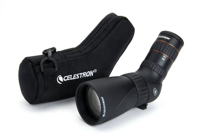 Hummingbird 9-27x56mm ED Angled Zoom Micro Spotting Scope by Celestron