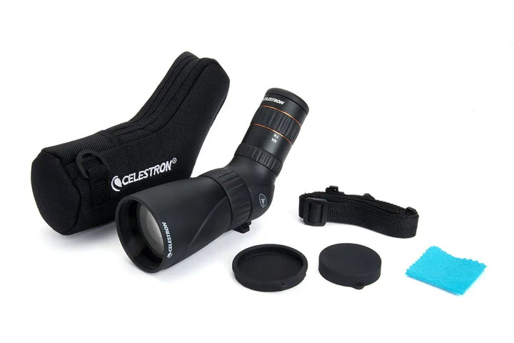 Hummingbird 9-27x56mm ED Angled Zoom Micro Spotting Scope by Celestron