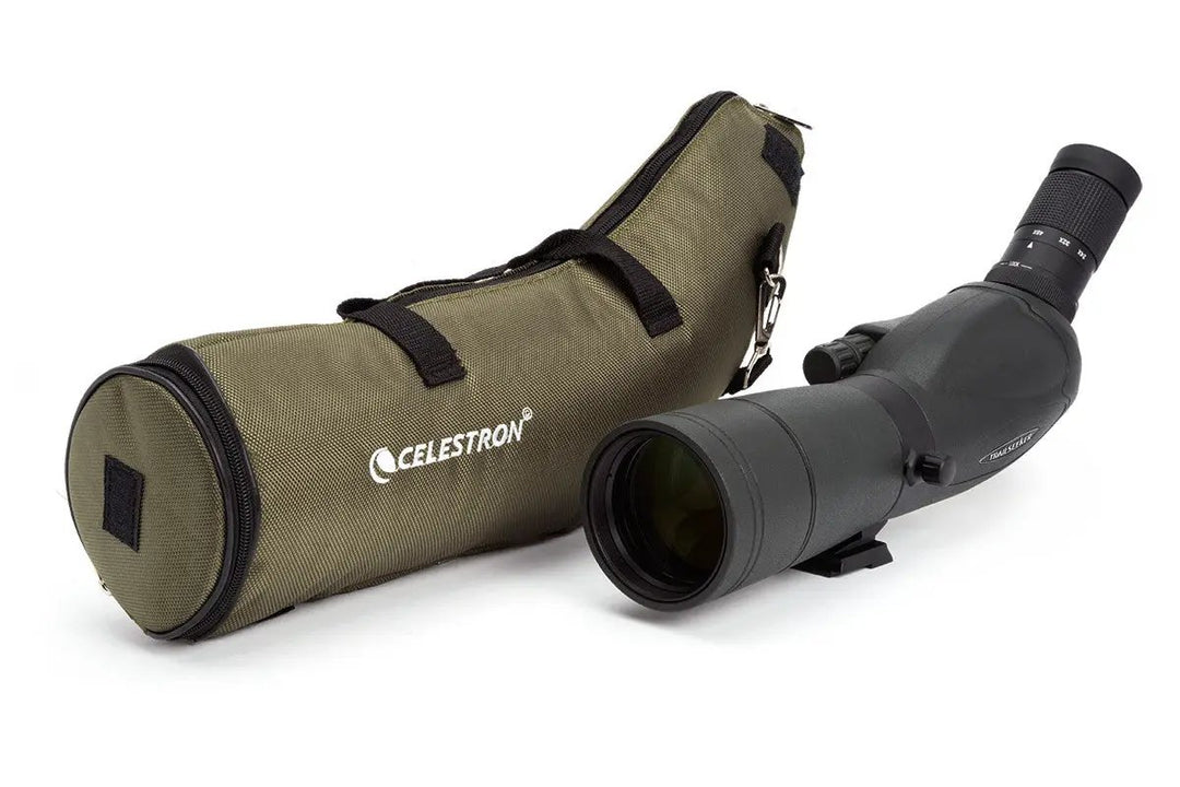 TrailSeeker 16-48x65mm Angled Zoom Spotting Scope by Celestron