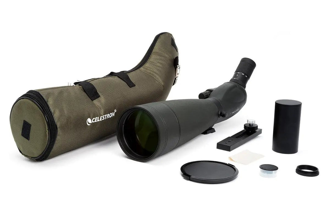 TrailSeeker 22-67x100mm Angled Zoom Spotting Scope by Celestron