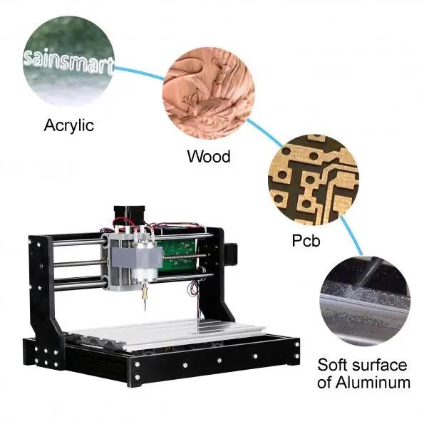 3018-PRO Desktop CNC Router DIY Kit by SainSmart.com