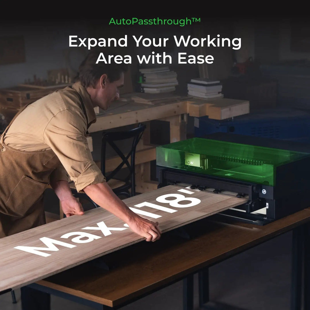 xTool S1 Enclosed Diode Laser Cutter by xTool