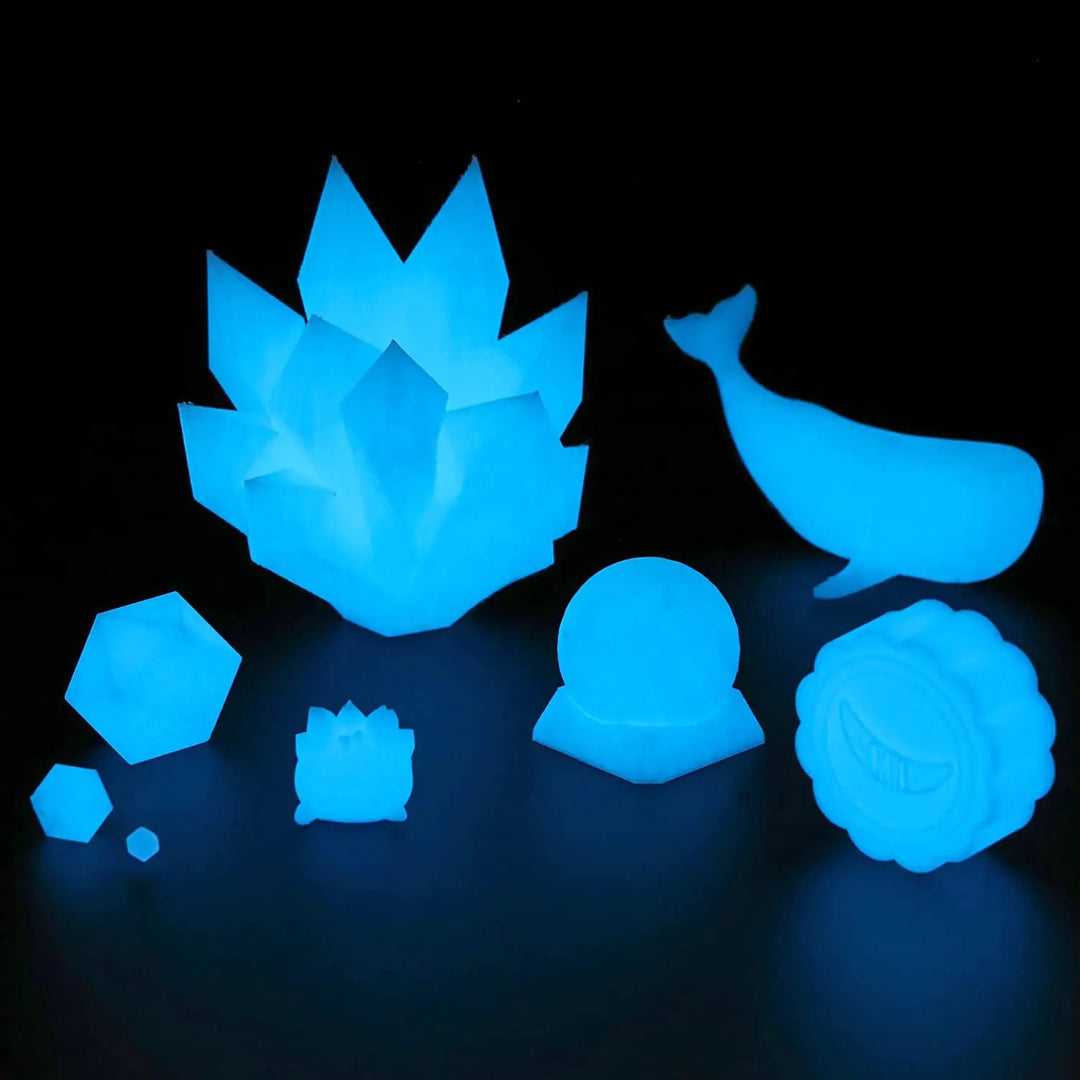 Glow-in-the-dark Blue 1.75mm PRO-3 PETG Filament, 1kg by SainSmart.com