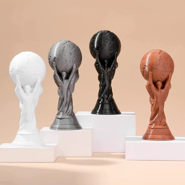 Black, White, Brown, Silver 1.75mm PRO-3 PETG Filament, 500g x 4pack by SainSmart.com
