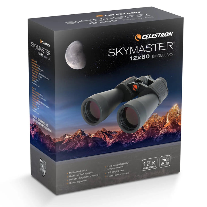 SkyMaster 12x60mm Porro Binoculars by Celestron