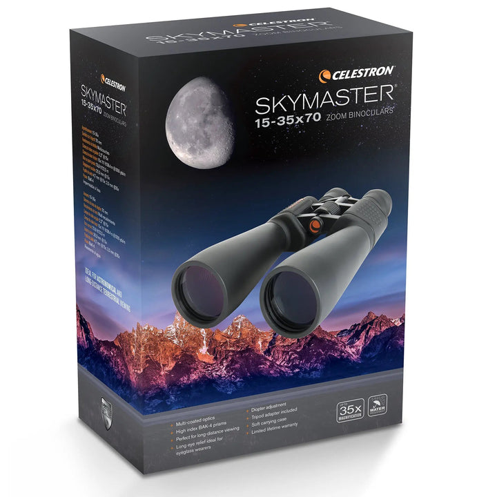 SkyMaster 15-35x70mm Zoom Porro Binoculars by Celestron