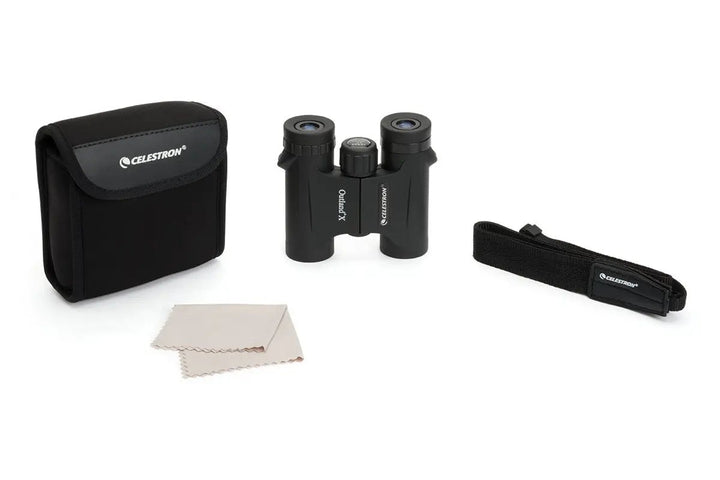 Outland X 10x25mm Roof Binoculars by Celestron