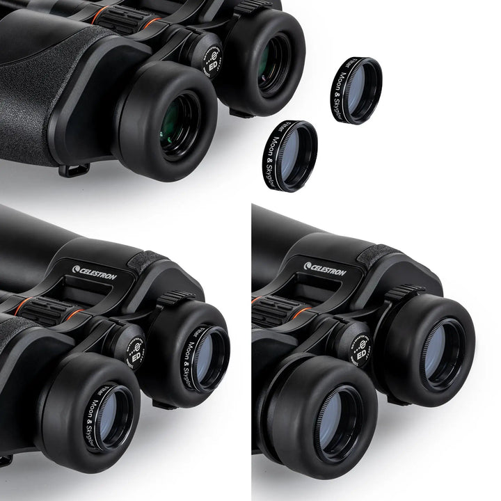 SkyMaster Pro ED 7x50mm Porro Binoculars by Celestron