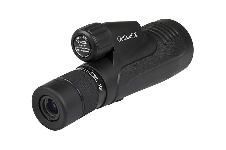 Outland X 10-30x50mm Zoom Monocular with Tripod by Celestron