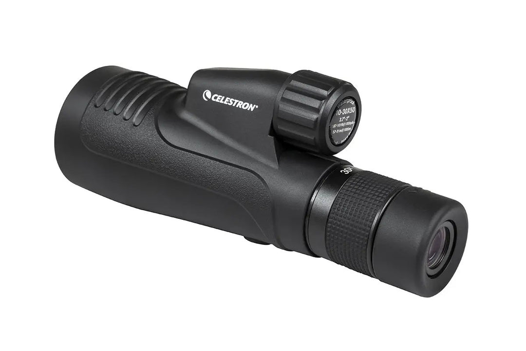 Outland X 10-30x50mm Zoom Monocular with Tripod by Celestron