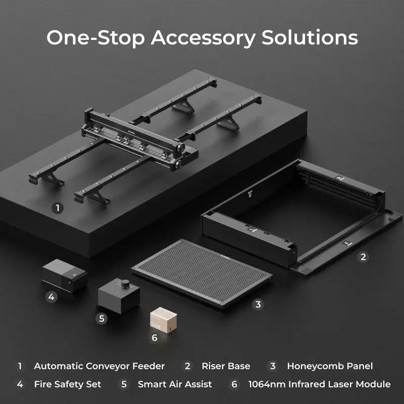 xTool S1 Enclosed Diode Laser Cutter by xTool