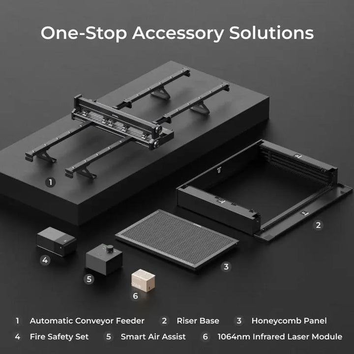 xTool S1 Enclosed Diode Laser Cutter by xTool