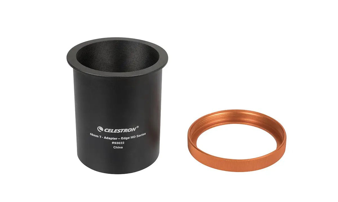 48mm T-Adapter for EdgeHD 9.25”, 11”, and 14” by Celestron