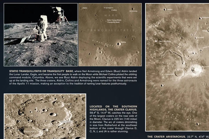 Observer’s Map of the Moon by Celestron