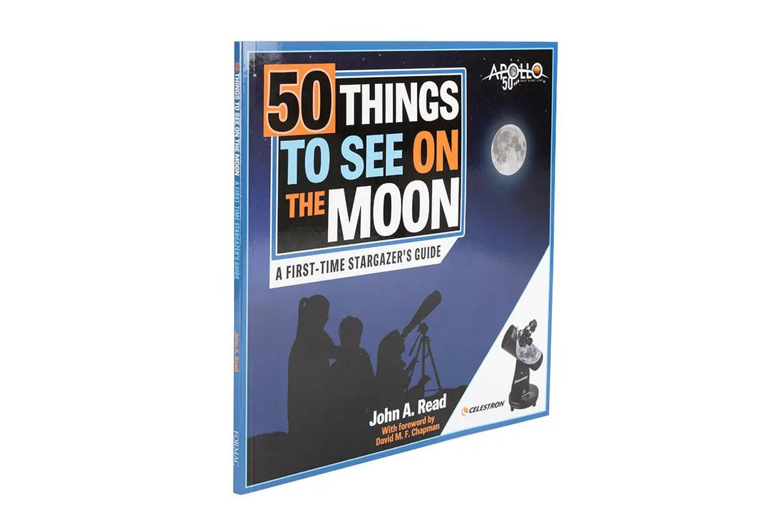 50 Things to See on the Moon by John A Read by Celestron