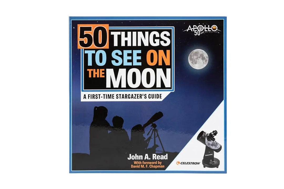 50 Things to See on the Moon by John A Read by Celestron