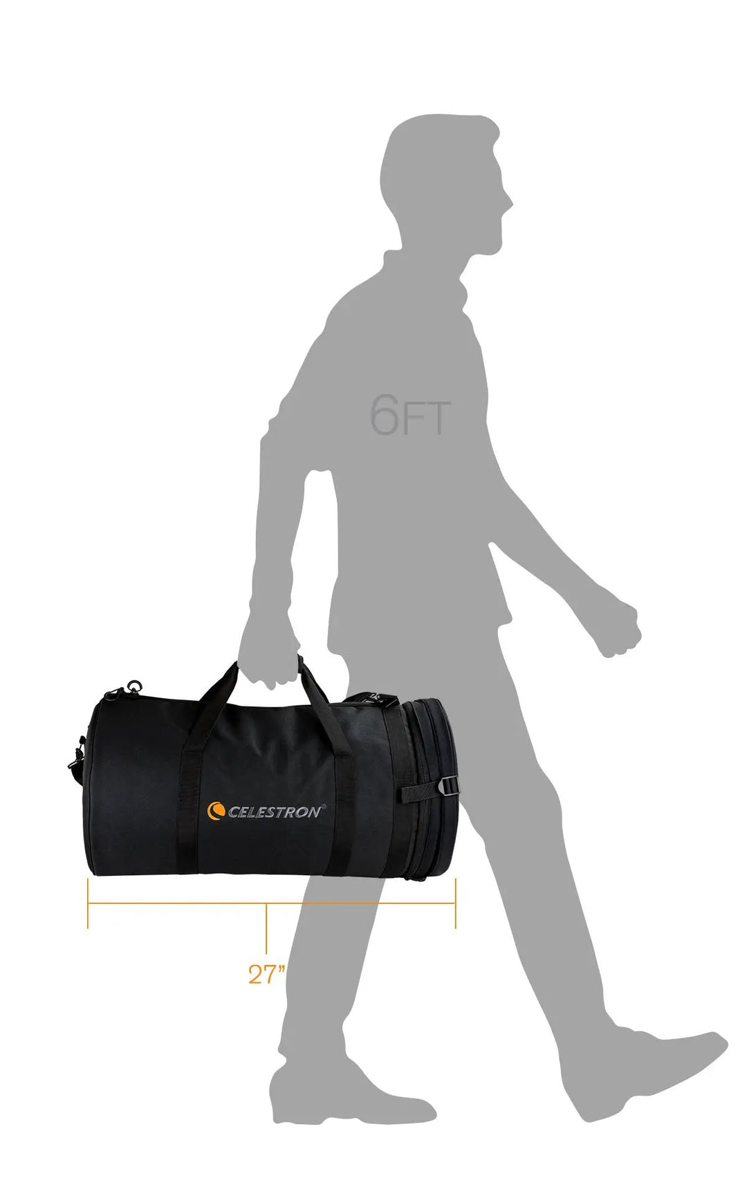 Padded Telescope Bag for 11" Optical Tubes by Celestron