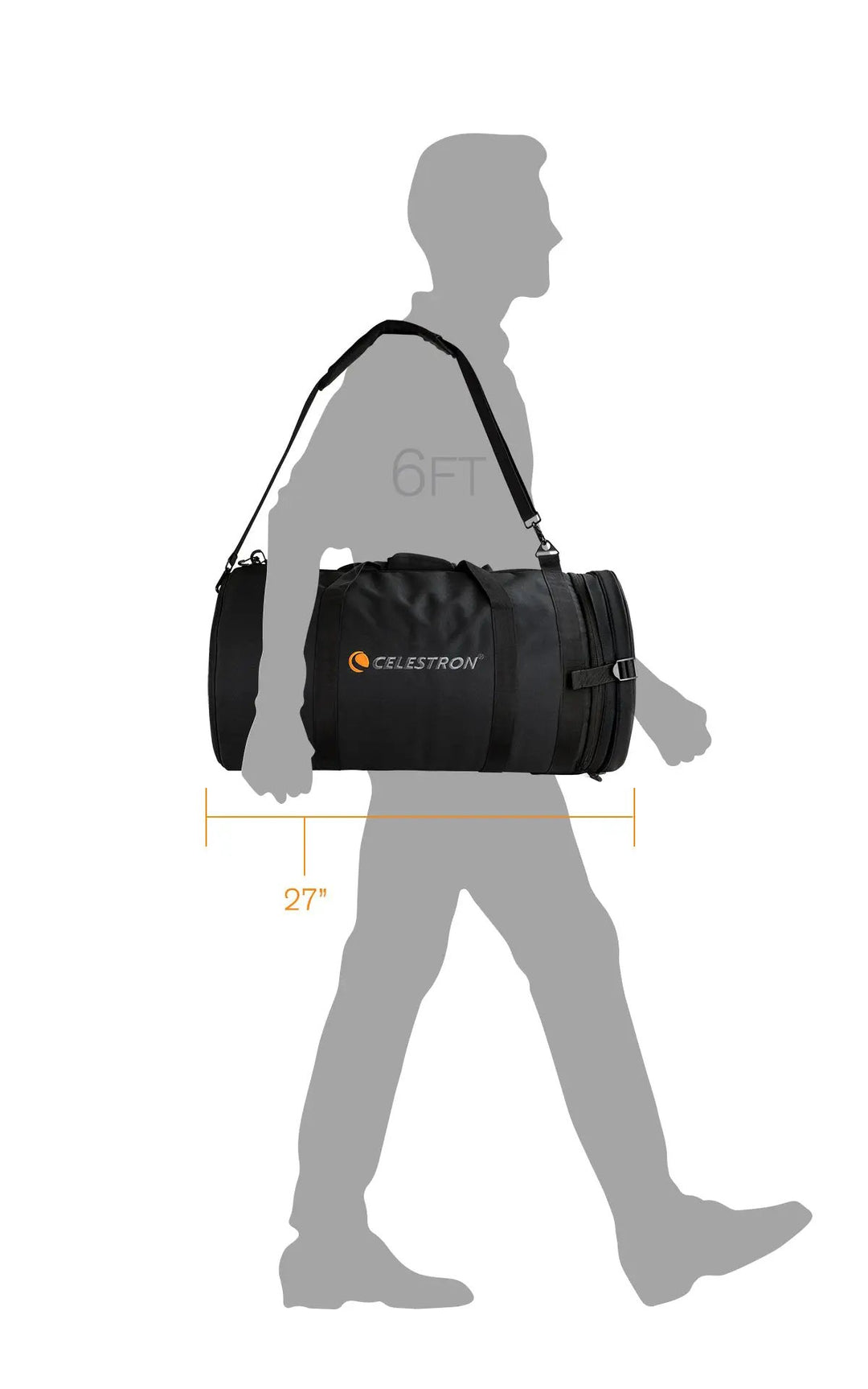 Padded Telescope Bag for 11" Optical Tubes by Celestron