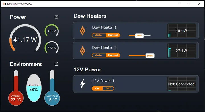 Smart DewHeater Controller 2X by Celestron