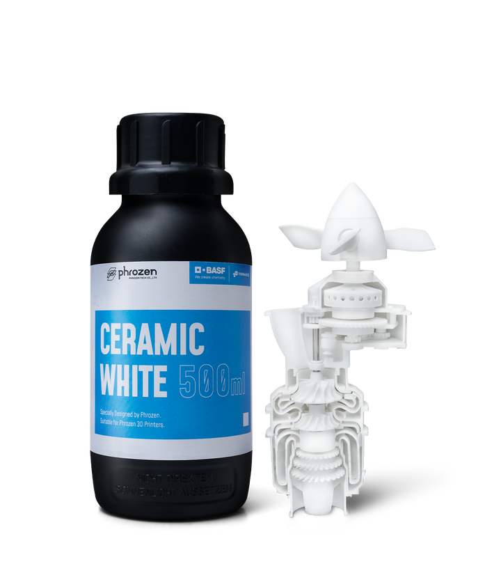 Phrozen Engineering Rigid Ceramic Resin White by Phrozen
