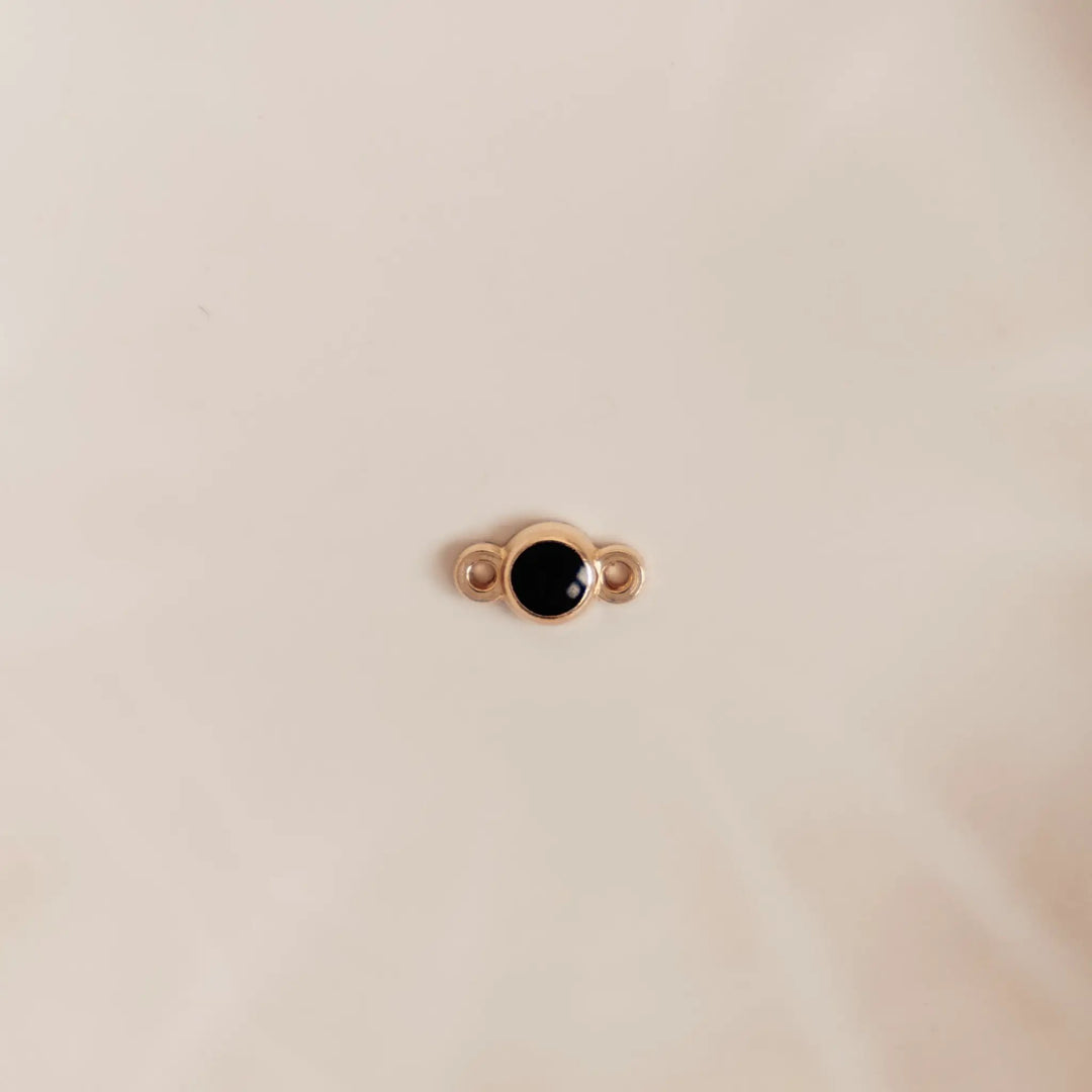 Color Dot Design Auburn Connectors | 4 Pack | 14K Gold Filled Yellow by Sunstone Welders