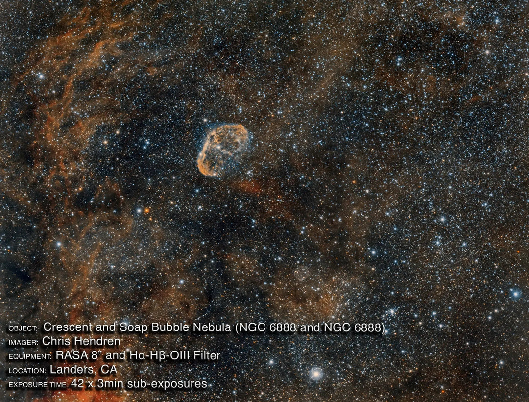 H-alpha H-beta OIII Imaging Filter, Rowe-Ackermann Schmidt Astrograph (RASA) 8 by Celestron