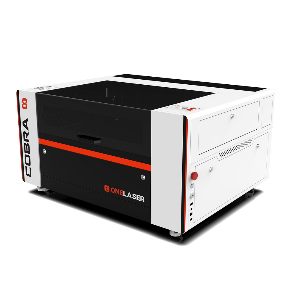 OneLaser Cobra™ 8 - Workshop Essential Laser Engraver/Cutter (90W Glass) by OneLaser