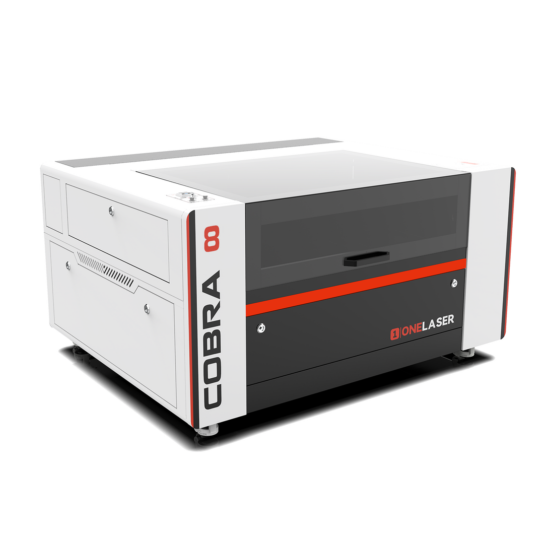 OneLaser Cobra™ 8 - Workshop Essential Laser Engraver/Cutter (90W Glass) by OneLaser