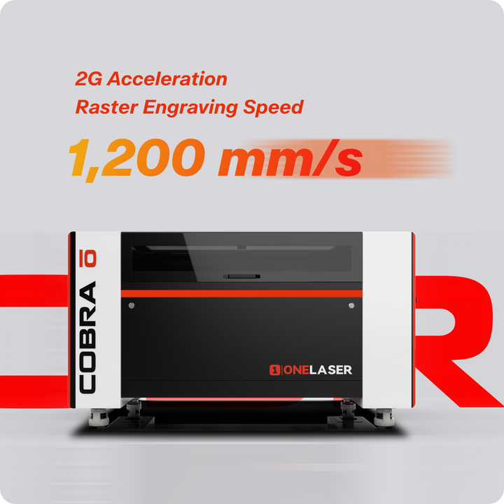 OneLaser Cobra™ 8 - Workshop Essential Laser Engraver/Cutter (90W Glass) by OneLaser