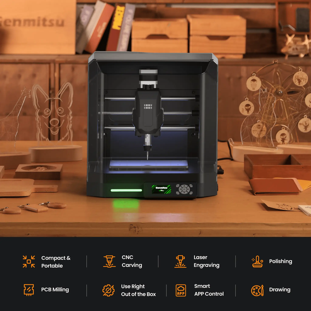 Cubiko CNC Router, An Affordable Desktop CNC for Everyone by SainSmart.com