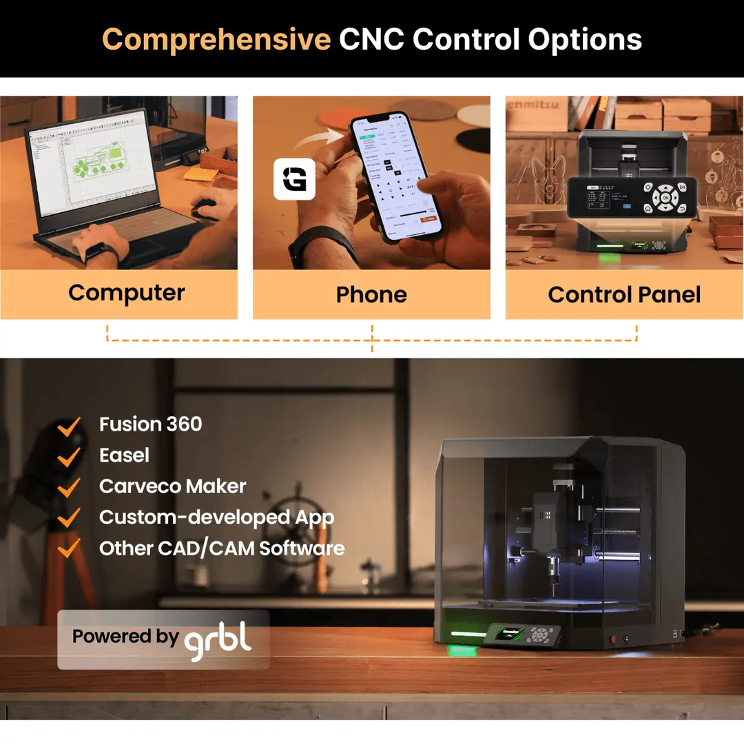 Cubiko CNC Router, An Affordable Desktop CNC for Everyone by SainSmart.com