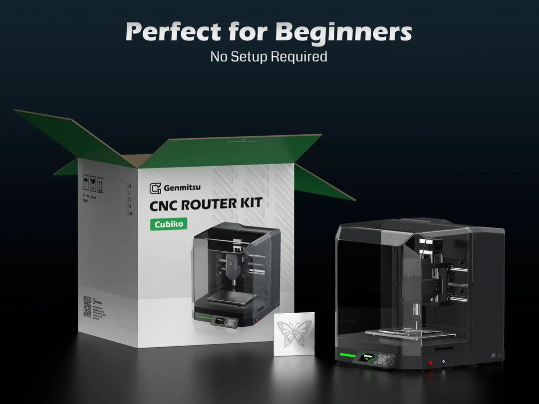 Cubiko CNC Router, An Affordable Desktop CNC for Everyone by SainSmart.com