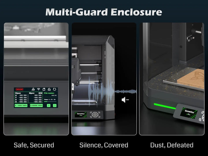 Cubiko CNC Router, An Affordable Desktop CNC for Everyone by SainSmart.com