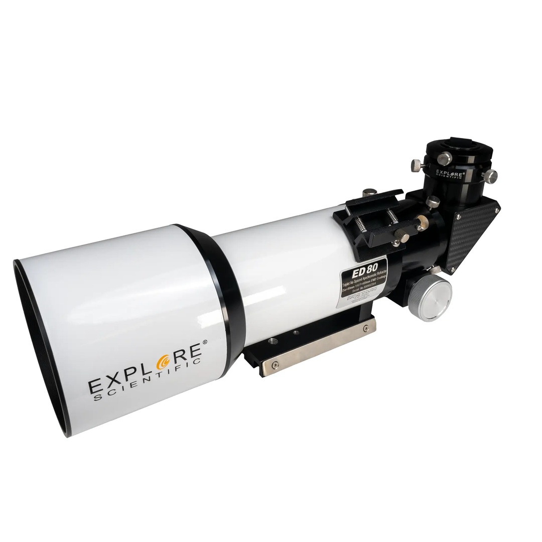 ED80 Essential Series Air-Spaced Triplet Refractor Telescope by Explore Scientific