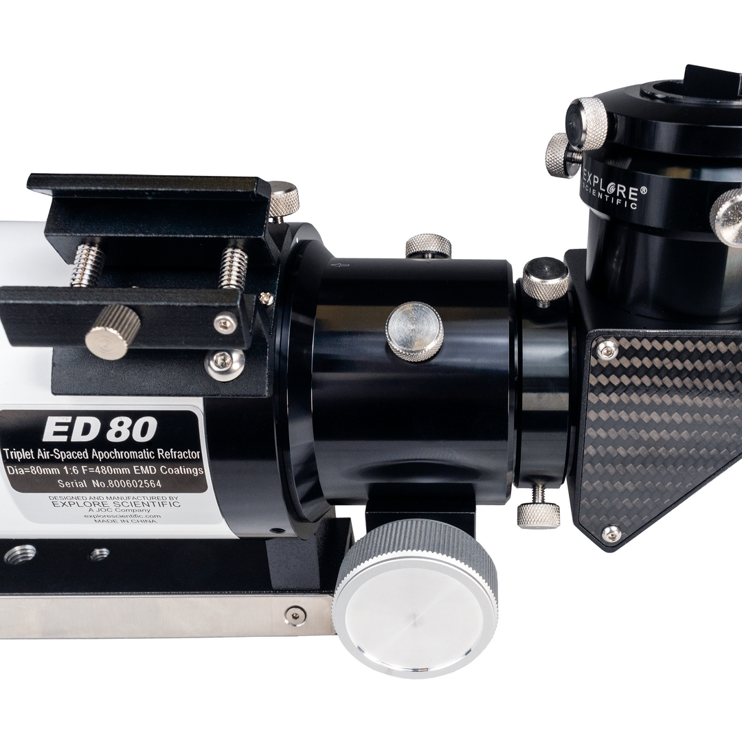 ED80 Essential Series Air-Spaced Triplet Refractor Telescope by Explore Scientific