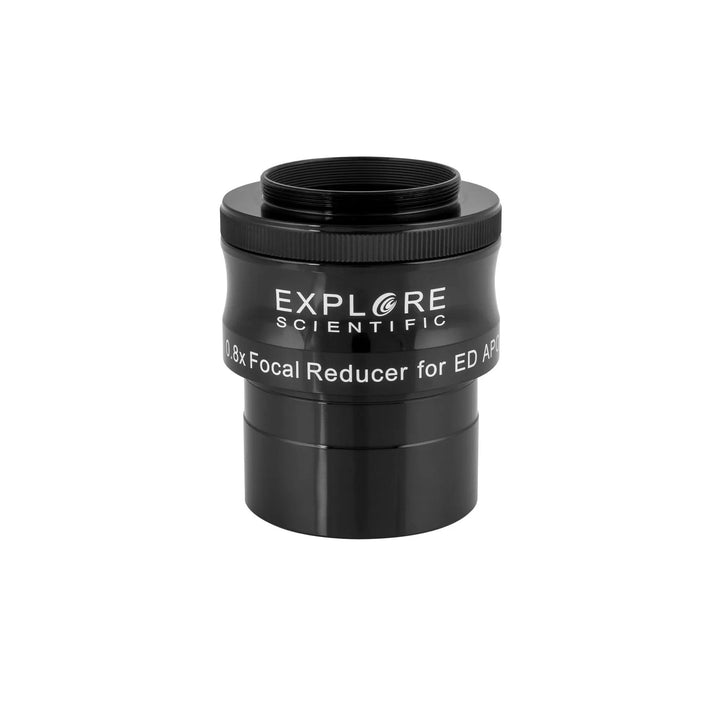ED80 Essential Series Air-Spaced Triplet Refractor Telescope with 0.8x Focal Reducer and iEXOS-100-2 PMC-Eight Equatorial Tracker System by Explore Scientific