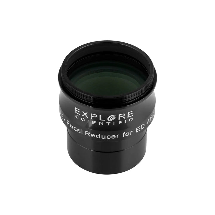 ED80 Essential Series Air-Spaced Triplet Refractor Telescope with 0.8x Focal Reducer and iEXOS-100-2 PMC-Eight Equatorial Tracker System by Explore Scientific